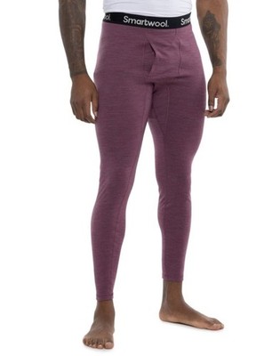 $115 SmartWool Men's Thermal Merino Wool Base Layer Bottom -Purple- Small - New