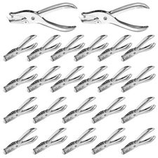 20 Pcs Hole Punch 1/4 Inch and 1/8 Inch Single Hole Punch Hole Puncher Single...