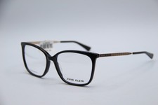 NEW ANNE KLEIN AK5095 001 BLACK GOLD AUTHENTIC EYEGLASSES 56-16