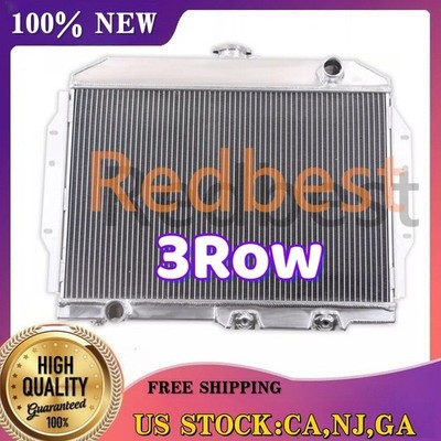 3Row Aluminum Radiator For 1958-1974 AMC Rambler/Javelin AMX/SST/DPL V8 Engine
