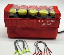 Remington All That Hot Rollers Set, Travel Case, Travel Size, 1" 1 1/4"