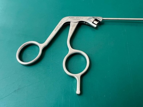 Karl Storz 28171BBN Silcut Punch, Jaws Angled 15deg Up, With Cleaning Port - Picture 7 of 11
