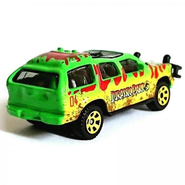Matchbox '93 Jurassic Park Ford Explorer #4 Smashed - Crushed LOT
