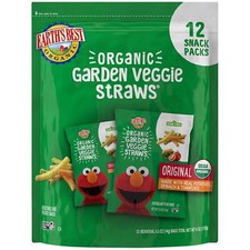 Kids Snacks,Organic Garden Veggie Straws for Toddlers 2 Years and Older,Original