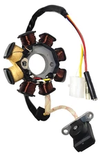 MAGNETO STATOR CHARGING SYSTEM 8 COIL POLE GY6 50 80 125 150CC ATV QUAD BIKE NEW