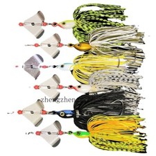 Spinnerbait Buzzbait Jigs Head Rubber Skirts Pike Bass Lure Fishing Spinner Bait