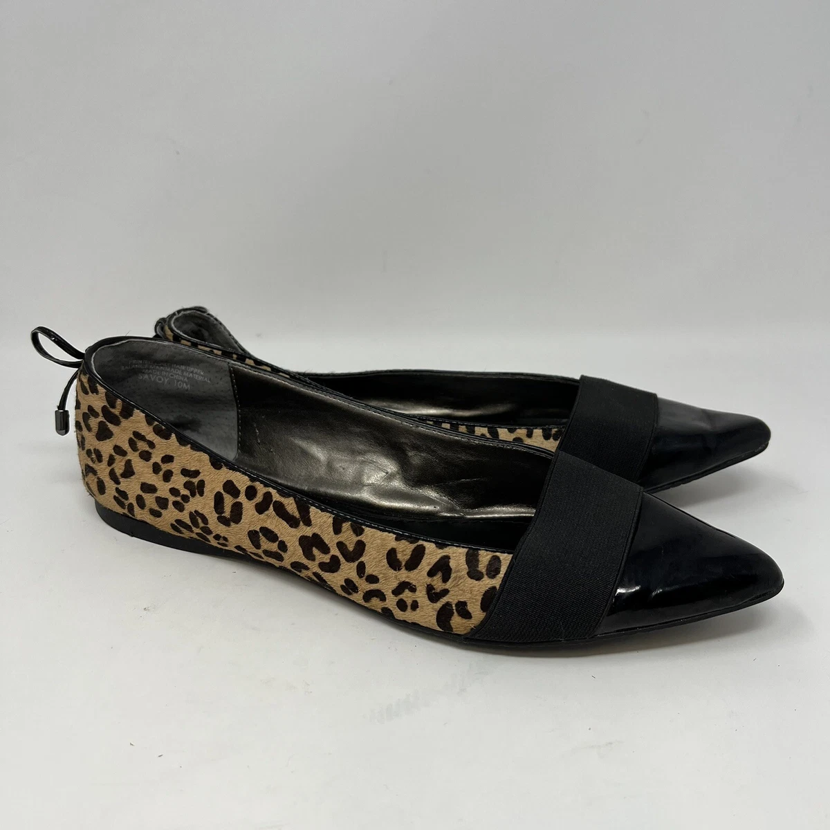 Leopard flats size 1 sale