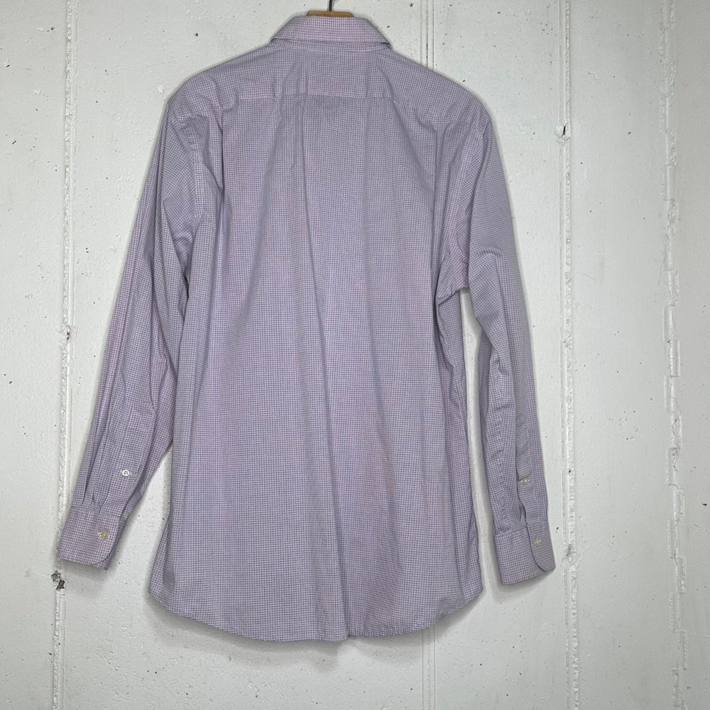 Lauren Ralph Lauren Black Label Slim Fit Stretch Non Iron Dress Shirt 16.5 34/35 thumbnail 2