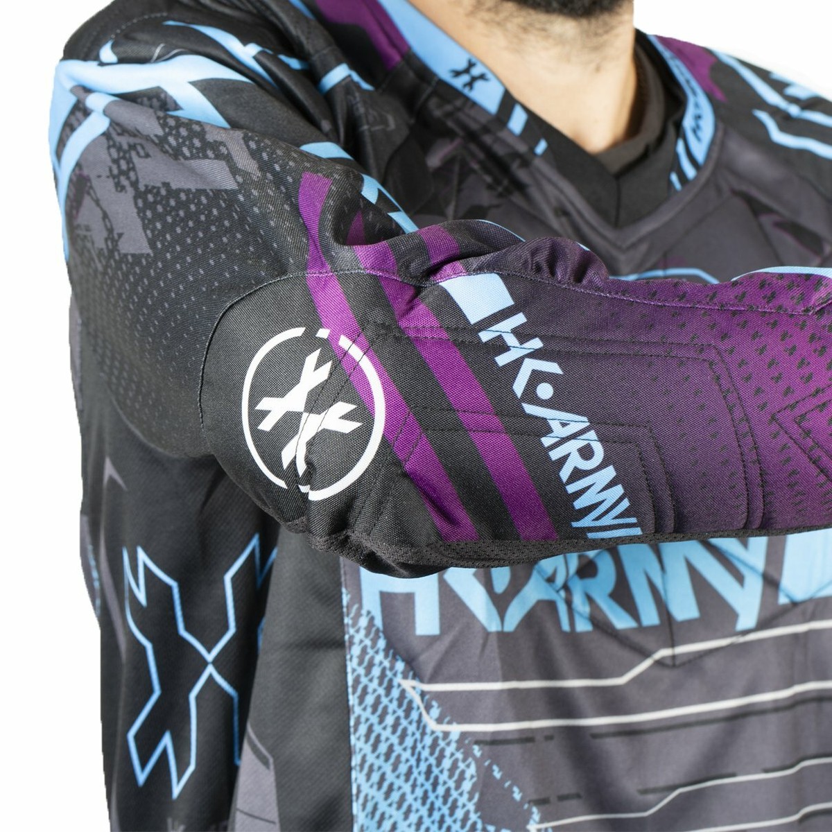 Maillot De Paintball HK Army Hardline - Taille XL - Violet/Blue - Amp - Neuf