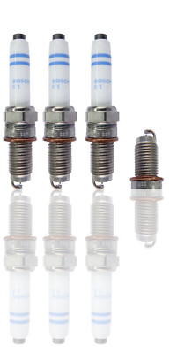 3x BOSCH ZÜNDKERZEN PLATINUM 0241145528 FÜR AUDI VW 04E90561 04E905601 04E905602