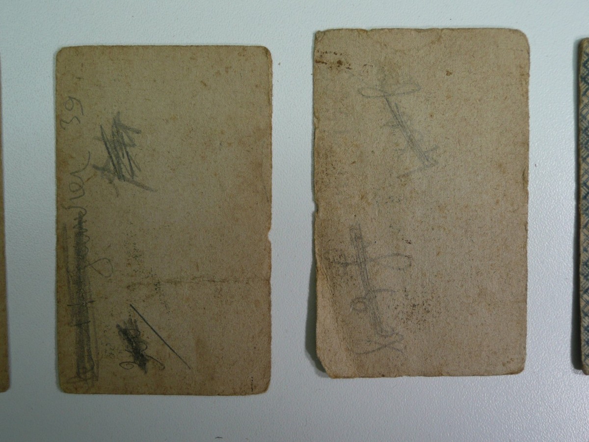 Ancien Jeu De Cartes La Vache / Tarot J. David à Paris - XIXe Vers 1900 - Rare