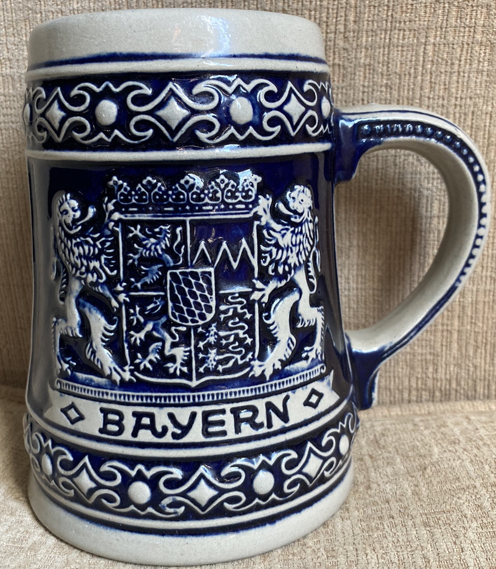 steigerin Berg確認ページ Vintage Gerzit Gerz Bayern W. Germany Beer Stein Tankard