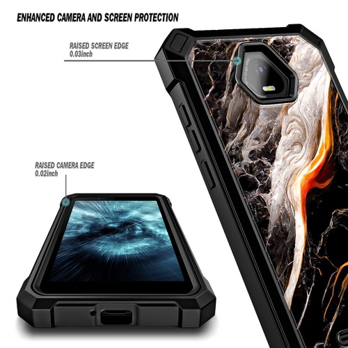 Funda protectora de teléfono de cuerpo completo para Schok Volt SV55 con protector de pantalla incorporado - Imagen 18 de 56