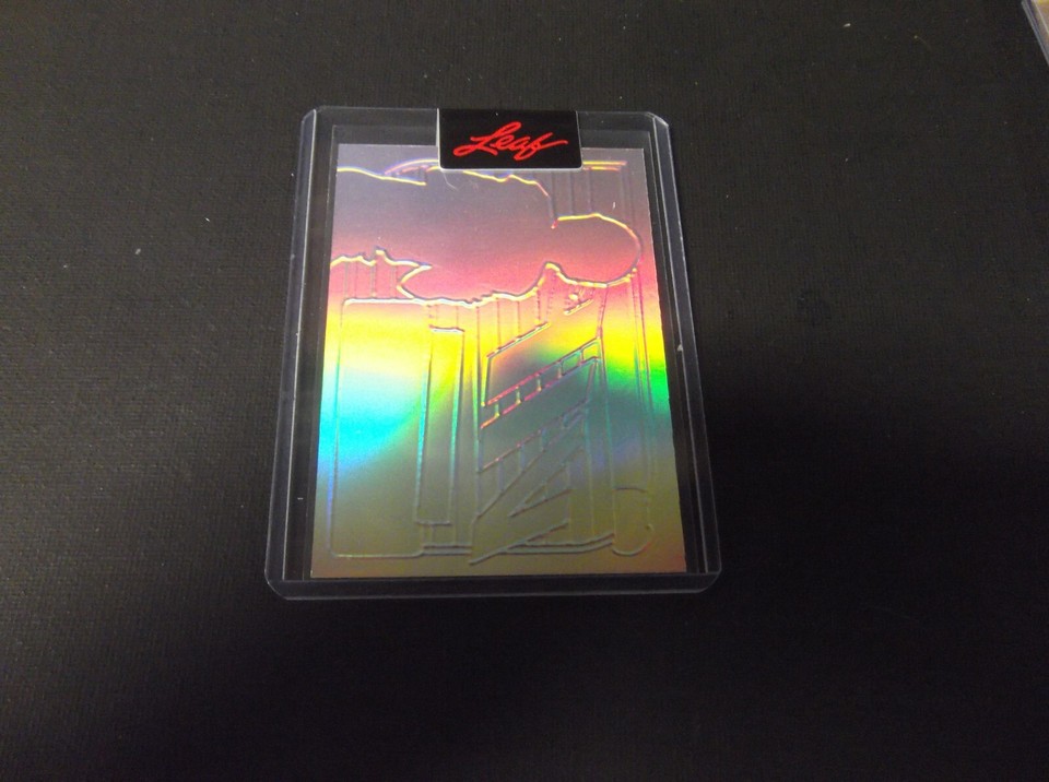 J.J. MCCARTHY CAMPUS VIP LEAF PRO SET 1/1 PREPRODUCTION PROOF ONLY 1 MADE!!! eBay