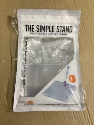 Good Smile Company The Simple Stand 3 Pezzi: Supporti Trasparenti Regolabili Per Figure E Modelli (G96727)