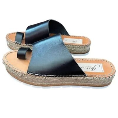 Gaimo Espadrille Platform Flats, size 40