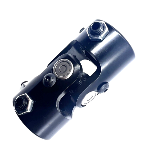 New 1 DD X 1 DD Single Steering U Joint Coupler Black Steel Universal new-1-dd-x-1-dd-single-steering-u-joint-coupler-black-steel-universal