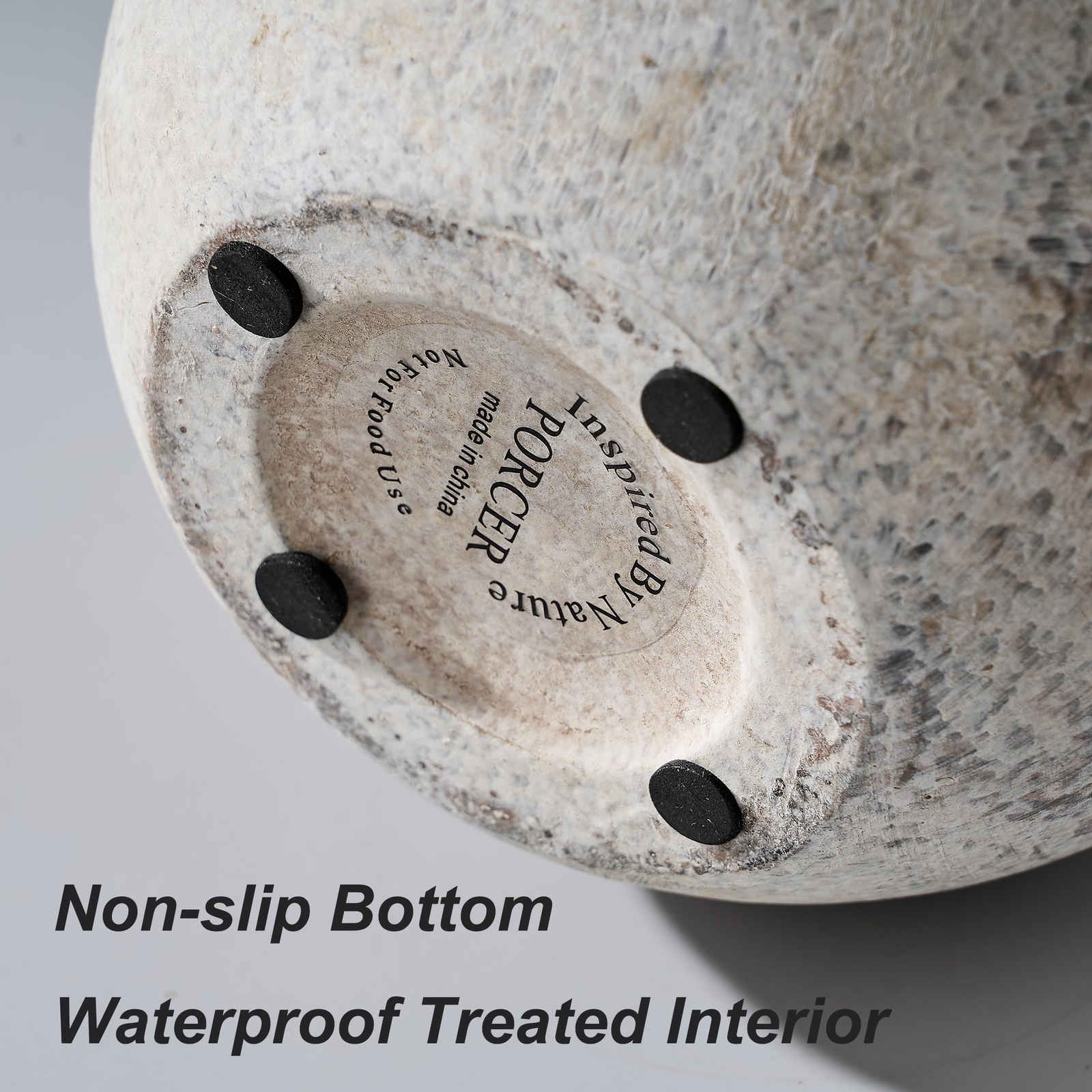 Ceramic Vase 5.8 Inch Terracotta Vase with Handles Decorative Vase Rustic Vas...