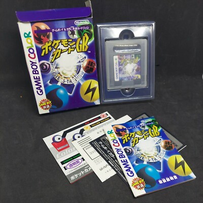 pokemon trading card game gameboy ebay Nintendo Gameboy Color Pokemon Trading Card Game Japan Version US Seller NO  CARD