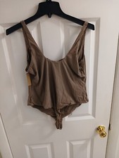 SKIMS Fits Everybody Cami Bodysuit Womens Sienna Adjustable Strap Size 4X G49-60