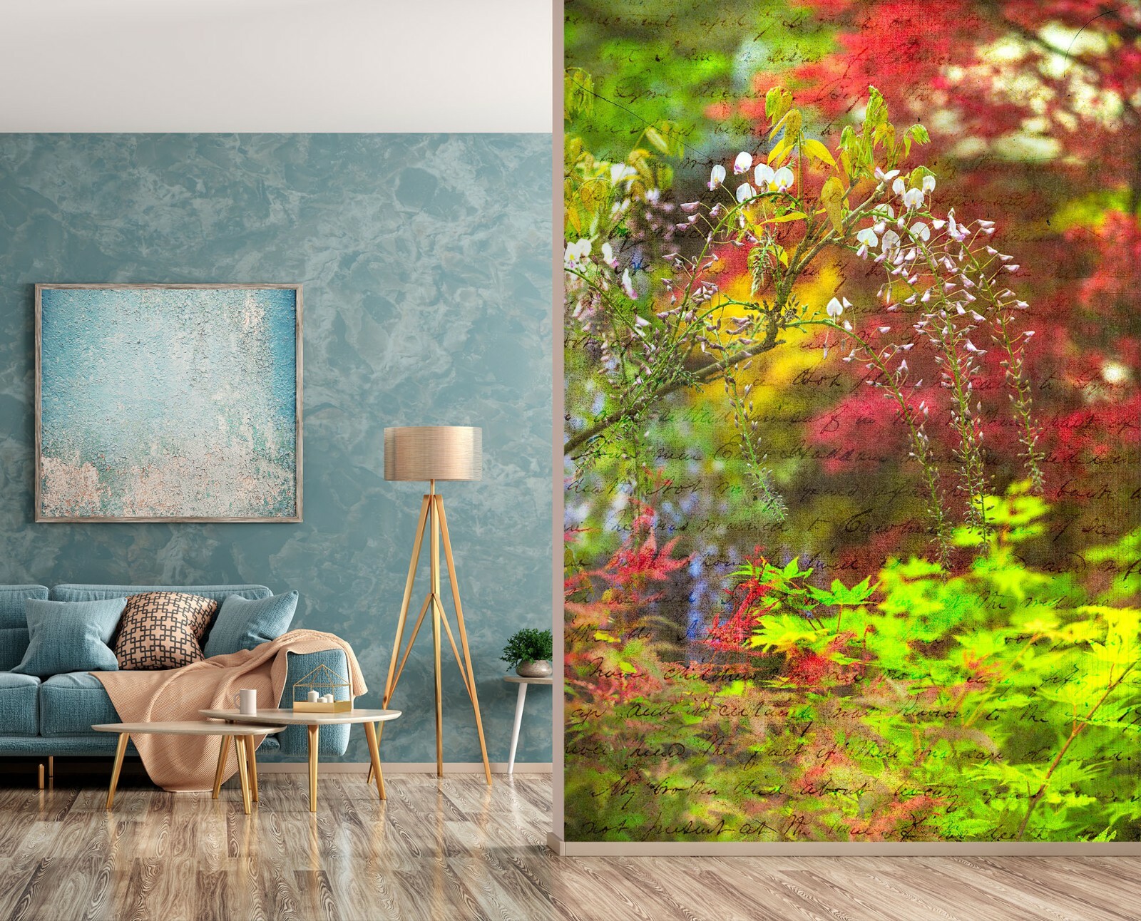 3D Bicycle Flower 007 Assaf Frank Wall Mural Wall Murals