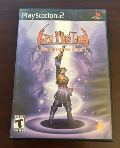 Arc the Lad Twilight of the Spirits Sony PlayStation 2 PS2 No Manual