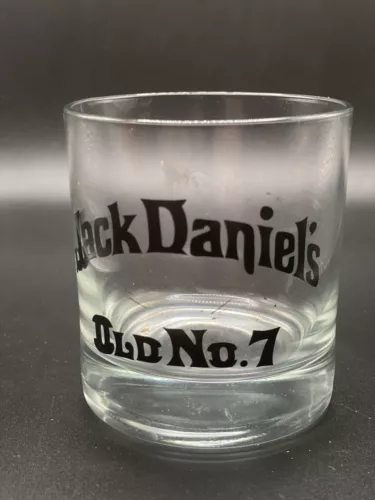 Jack Daniels Old No. 7 Whiskey Drinking Glass Collectible