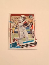 2023 Donruss Optic #203 Garrett Williams Rated Rookie In Toploader 