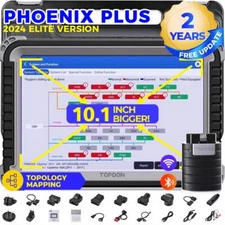 2026 TOPDON Phoenix Plus Topology Mapping Tool Full System Diagnostic Scanner
