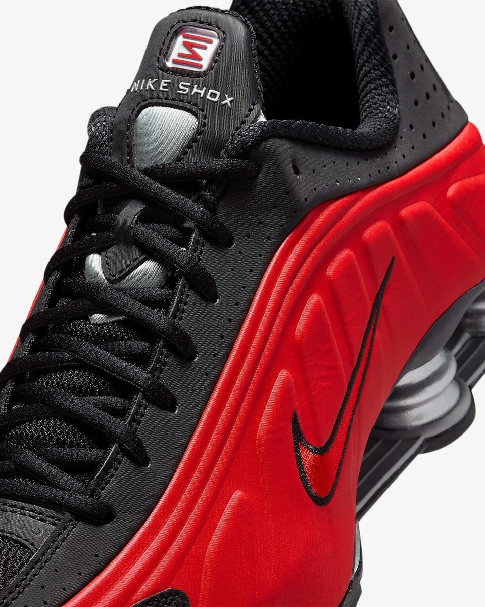Nike Shox R4 HQ1988-600 University Red/Black/Metallic Silver