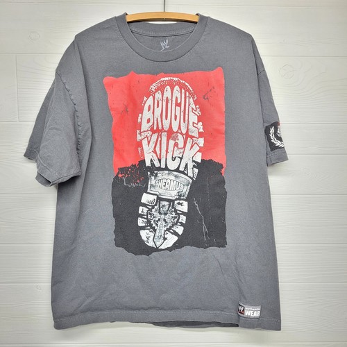 WWE SHEAMUS BROGUE KICK PRO WRESTLING T-SHIRT grau Größe XL