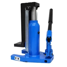 Hydraulic Machine Toe Jack Lift 2.5/5 TON Spreading Machine Jack Stands Blue