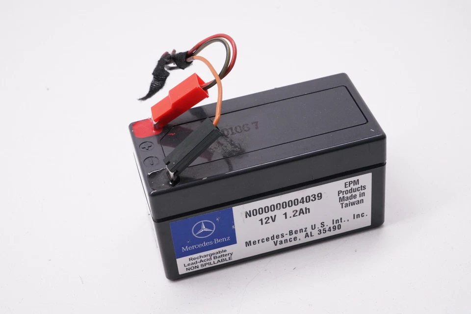Batería auxiliar recargable 12V plomo ácido Mercedes W164 X164 W251 N0000004039 Foto 2 de 4