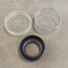 Vintage Bolex Paillard Metal Lens Hood Screw-In Series IV 4 20.6mm w/UV Filter