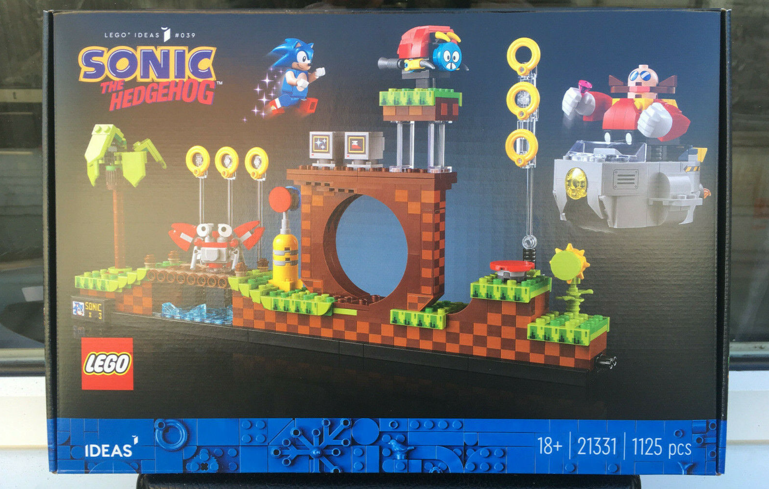LEGO 21331 IDEAS SONIC THE HEDGEHOG™ GREEN HILL ZONE PLAYSET *BRAND NEW SEALED*