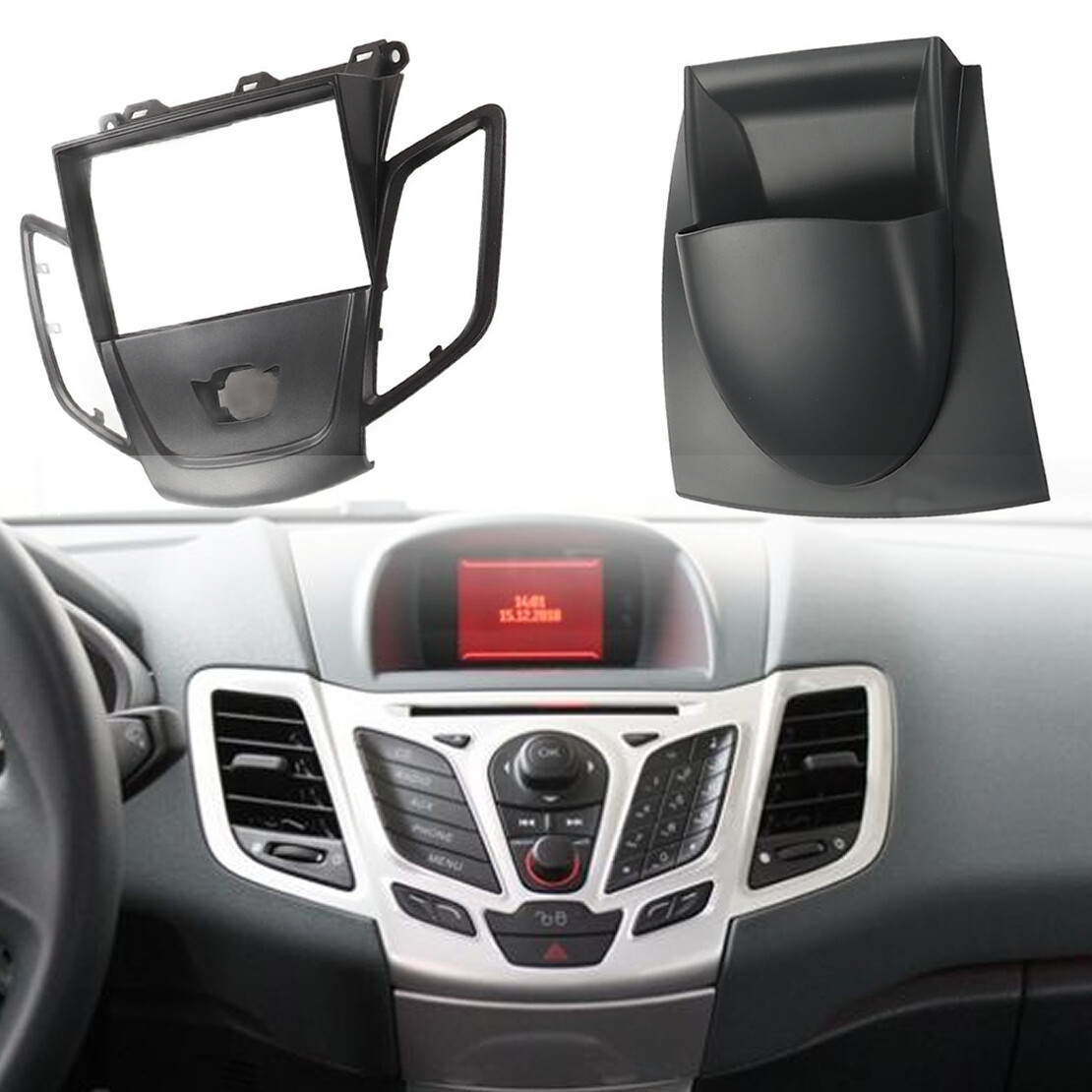 Radioadapter für Ford Fiesta, Fusion / Land Rover