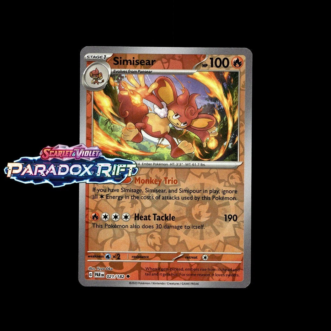 simisear pokemon card value V White Flare Type PrimetimePokemon's Blog: Simisear -- Noble