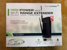 Amped Wireless High Power Wireless-N 600mW Gigabit Dual Band Range Extender