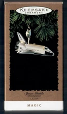 Hallmark Keepsake Space Shuttle Stringer Light Magic Ornament Christmas 1995