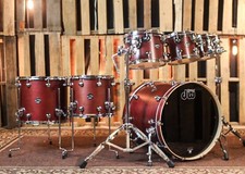 DW Performance Tobacco Stain 6pc Drum Set - 18x22, 7x8, 8x10, 9x12, 12x14, 14x16