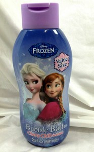 disney frozen bubble bath