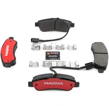Disc Brake Pad Set-MAGMA Severe Duty Semi-Metallic Brake Pads MAGMA BRAKES