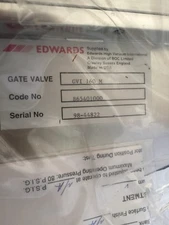 Edwards Manual gate valve ISO 160 NEW GVI 160 M
