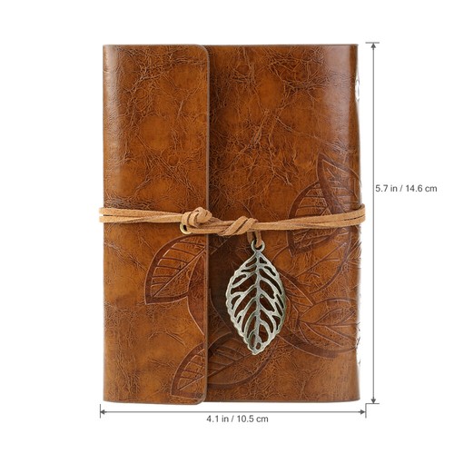 Blank notebook journal Creative Notebook Loose-leaf Leaves Pattern Travel - Picture 9 of 11