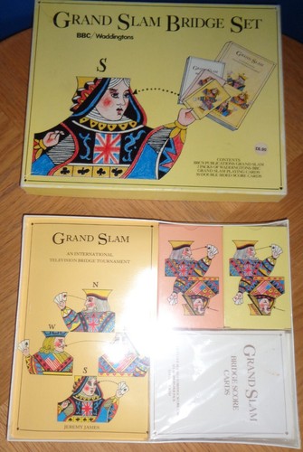 Waddingtons 1981 BBC Grand Slam Bridge Set Nuevo y Sellado - Imagen 4 de 4