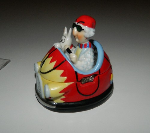 Hallmark MAXINE Porzellan BUMBER CAR I'm a Grumpy Bumper! Schmuckkästchen - Bild 2 von 9
