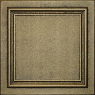 Decorative Texture Ceiling Tiles Glue UP - R24AB Antique Brass SALE!!