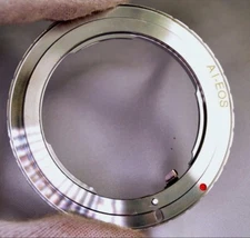 Nikon F (Ai Ai-s) lens mount adapter for Canon EOS EF-S cameras 60D 5D Mark 3 7D