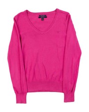 Ladies Gant Classic V Neck Jumper Size M