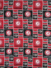 University of Alabama Crimson Tide Fabric 1 Yard Cotton